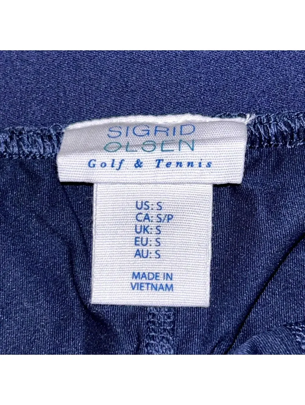 Sigrid Olsen Pleated Pattern Tennis / Golf Skirt 